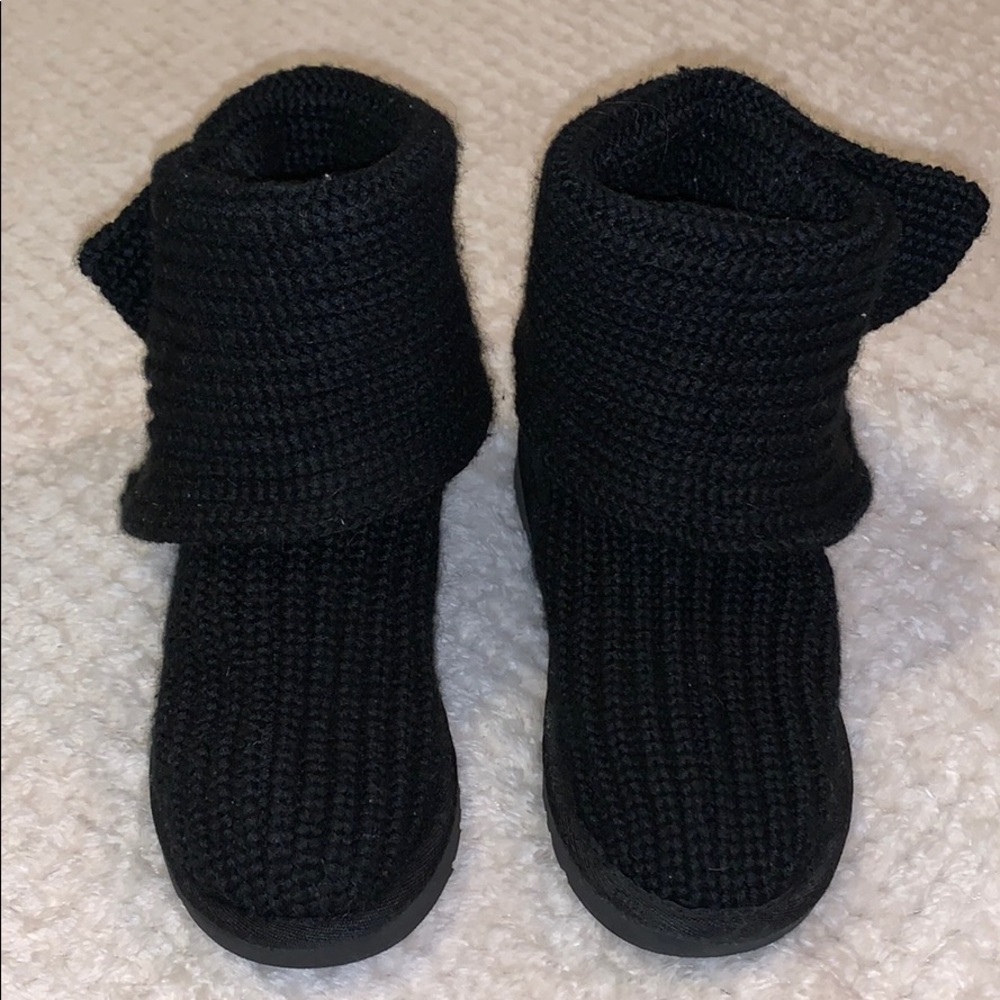 Girls UGG boots - black Size 13